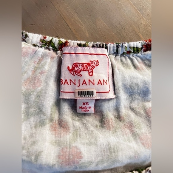 BANJANAN Artemis Dress Boundless Floral White Size XS - Picture 11 of 16